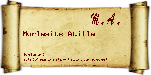 Murlasits Atilla névjegykártya